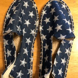 Asos Star Espadrilles Shoes Flats Stars Patriotic